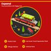 Bigjigs Rail Red Postal Train - Wooden Trains for Kids, Train Toy Accessories, Toddler Railway Sets, 3 Carriages & 2 Track Pieces, Magnetic Couplings, 3+ Year Old view 4