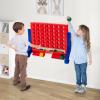 HONEY JOY Giant 4 in A Row, Wall Mounted & Tabletop Four Connect Game, Indoor Outdoor Board Game for Adults Kids, Basement Game Room Decor, Jumbo 4-to-Score Connect Game Set w/Carrying Bag & 42 Coins view 1