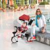 Abaodam Preschool Daycare Kids Tricycle Stroller Sunshade Design Safe and Comfortable for Toddlers view 2