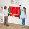 HONEY JOY Giant 4-in-A-Row, Wall Mounted & Tabletop Four Connect Game, Indoor Outdoor Board Game for Adults Kids, Basement Room, Jumbo 4-to-Score Connect Game Set w/Carrying Bag & 42 Coins view 1