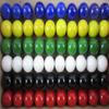 Fugedox 60 Solid Color Replacement Marbles Set Run Chinese Checker Dirty Game Glass 14mm, for Chinese Checkers, Siam Checkers, Aggravation, Dirty Marbles, 9 Men's Morris view 1