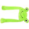 Abaodam 1pc Frog Plush Hat Moving Ears Cute Animal Party Prop for Halloween Cosplay Soft Cartoon Design for Adults and Teens Accessory for Ages view 1