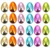 Alipis Bright Easter Egg: 24pcs Fillable Easter Eggs - Basket Stuffers Fillers for Easter Hunt 2.16 X 1.57 Inch view 1