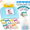 510 Words Spanish Flash Cards for Kids, Autism Toys for Toddlers 2-3 Years Old, Speech Therapy Toys, Educational Learning Flash Cards for Boys and Girls Blue(Spanish/English/Bilingual) view 1