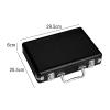 Lockable Chip Case with Handle - Carrier, Casino Token & Card Box - Chip Organizer Holder view 2