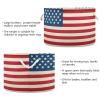 GOODOLD United States Flag Extra Large Storage Basket Decorative Laundry Basket with Handles, Rope Basket for Clothes, Blanket, Towel, 20 x 14 Inch view 3