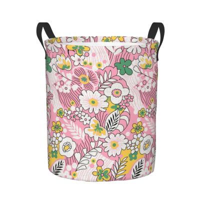 Foruidea Beautiful Traditional Paisley Floral Art Laundry Basket,Laundry Hamper,Collapsible Storage Bin, Oxford Fabric Clothes Baskets,Nursery Hamper For Home,Office,Dorm,Gift Basket, Medium
