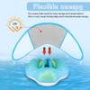 Adnee 2 Pack Baby Swim Float Removable Canopy-Sun Protection Canopy for Baby-UPF50+ Proof Canopy-Sunscreen Coating,Compatible for Mambobaby Floats  view 3
