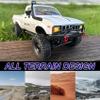 HLSFWDRIVE WPL C24-1 RC Rock Crawler RC Truck 4x4 1/16 Scale RC Crawler Off Road Remote Control Pickup 2.4G All Terrain RTR with Proportional Throttle Steering Led Light Adult view 4