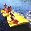 Water Floating Mat 12 FT Foam Lakes Lily Pad for Water Recreation and Relaxing Lily Mat for Party, Family Floating Pad for Lake, Beach, Ocean, Pool, Suitable for Many People Yellow view 1