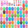Butter Slime Kit with 64 Pack, Super Soft and Non-Sticky, Birthday Gifts for Boys and Girls, Scented Slime Party Favors, Stress Relief Toys, School Prizes, DIY Putty Toys for Kids Aged 6-12 view 1