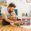 Lion Bababoo Push and Pull Toy | 10+ Months | Beech Wood | Size 6" x 6.5" x 3" | Fine Motor Skills | Playtales Stories Included | view 4