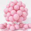 Jobkoo Pastel Pink Balloons 12 Inch, 100 Pack Baby Pink Balloon Light Pink Latex Balloons Matte Pale Soft Macaron Pink Helium Balloons for Gender Reveal Baby Shower Princess Birthday Party Decorations view 1