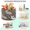 GOODOLD Bunny Rabbits Brown Extra Large Storage Basket Decorative Laundry Basket with Handles, Rope Basket for Clothes, Blanket, Towel, 20 x 14 Inch view 4
