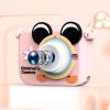 Kids Camera,Toy Camera for Kids Aged 3 4 5 6 7 8 9 10 11 12,Kids Camera 2 Inches Screen HD Front Rear Lens Video Recording Photo Camera Toy Cartoon Mini Toddler Digital Camera Blue(Pink) view 2
