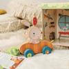 Bunny Pippa Push and Pull Toy | 10+ Months | Beech Wood | Size 7" x 6" x 2.5" | Fine Motor Skills | Playtales Included | view 3