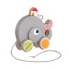 Bababoo and Friends Whale Wilma Pull Along Toy | 12+ Months | Beech Wood | 7.5"" x 7.5"" x 3"" | Fine Motor Skills | Playtales Included | view 1