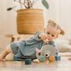 Bababoo and Friends Whale Wilma Pull Along Toy | 12+ Months | Beech Wood | 7.5"" x 7.5"" x 3"" | Fine Motor Skills | Playtales Included | view 4