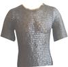 9mm 18g flat riveted washer chainmail shirt Blackened chainmail shirt Medieval chainmail shirt Handmade chainmail Flat riveted chainmail (XXL, BLACKENED) view 1