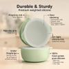 KeaBabies 2-Pack Baby Bowls with Suctions, Lids - Silicone Toddler Suction Bowls for Baby Boy, Girl, Kids, Food Grade Silicone, BPA-Free, Dishwasher Safe, Toddler Eating Essentials (Sage) view 2
