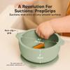 KeaBabies 2-Pack Baby Bowls with Suctions, Lids - Silicone Toddler Suction Bowls for Baby Boy, Girl, Kids, Food Grade Silicone, BPA-Free, Dishwasher Safe, Toddler Eating Essentials (Sage) view 4