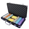 Fancyes Chip Set Box Chip Carry Case Aluminum Alloy Portable Thicken Anti Collision Storage Container Organizer Holder Adults Dealer view 2