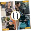 2 Pcs Baby Bike Handlebar Cover Stroller Replacement Handle Grip Stroller Handlebar Cover Stroller Handle Sleeve Stroller Handlebar Grip Bumper Grips Folding Sponge view 3
