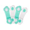 ABZ Pin Free Cloth Diaper Fasteners for Prefolds, Pre-Flats or Flat Diapers - 4 Pack - Turquoise view 1