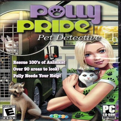 Polly Pride Pet Detective PC CD-Rom Software - Help rescue 100's of animals