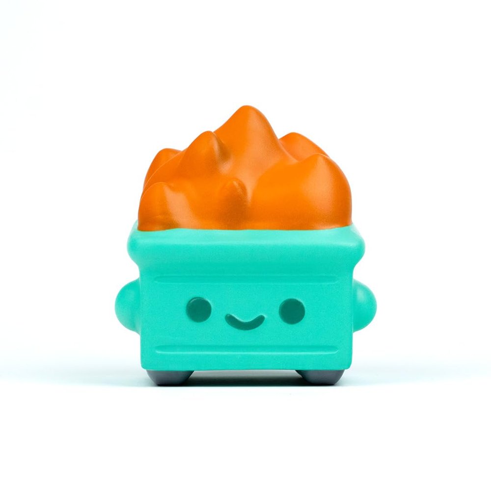 100% Soft Dumpster Fire Stress Squishy