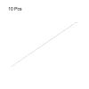 MECCANIXITY 10pcs 1.2x400mm (15.75 Inch) Steel Z Pull/Push Rods Parts for DIY RC Car Boat Airplane Helicopter Model Replacement, Silver view 3