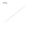 MECCANIXITY 10pcs 1.2x190mm (7.48 Inch) Steel Z Pull/Push Rods Parts for DIY RC Car Boat Airplane Helicopter Model Replacement, Silver view 3