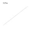 MECCANIXITY 10pcs 1.2x300mm (11.81 Inch) Steel Z Pull/Push Rods Parts for DIY RC Car Boat Airplane Helicopter Model Replacement, Silver view 3