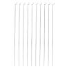 MECCANIXITY 10pcs 1.2x120mm (4.72 Inch) Steel Z Pull/Push Rods Parts for DIY RC Car Boat Airplane Helicopter Model Replacement, Silver view 1