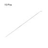 MECCANIXITY 10pcs 1.2x120mm (4.72 Inch) Steel Z Pull/Push Rods Parts for DIY RC Car Boat Airplane Helicopter Model Replacement, Silver view 3
