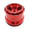KEBEILEE CNC Aluminum wheel For PROLine 4.3"tire For LOSI DBXL & ARRMA Kraton 8S (red) view 2