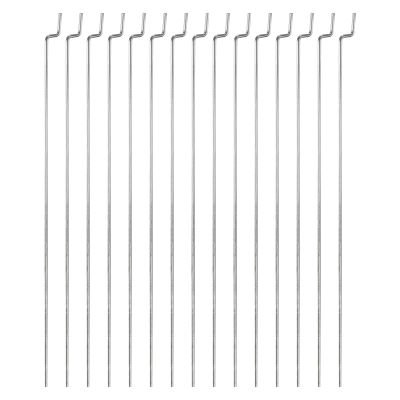 MECCANIXITY 30pcs 1x80mm (3.15 Inch) Steel Z Pull/Push Rods Parts for DIY RC Car Boat Airplane Helicopter Model Replacement, Silver