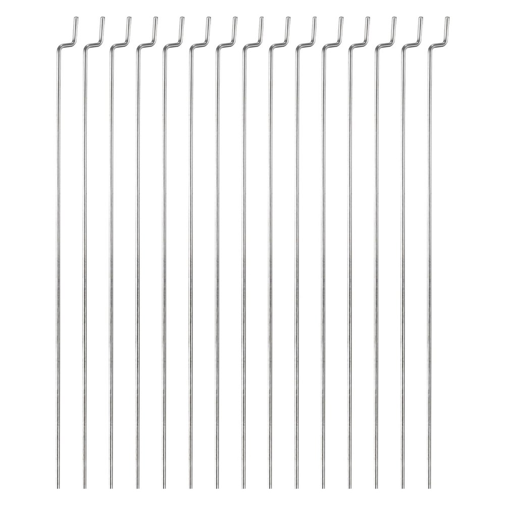 MECCANIXITY 30pcs 1x80mm (3.15 Inch) Steel Z Pull/Push Rods Parts for DIY RC Car Boat Airplane Helicopter Model Replacement, Silver