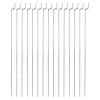 MECCANIXITY 30pcs 1x80mm (3.15 Inch) Steel Z Pull/Push Rods Parts for DIY RC Car Boat Airplane Helicopter Model Replacement, Silver view 1