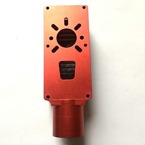 VERBANA Drone Quadcopter Hexacopter Frame Parts 30mm Carbon Fiber Tube Metal Motor Mount Kit for Drone Quadcopter Hexacopter Spare Part (Color : Red 1 Piece)