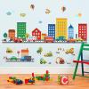 decalmile Transportation Construction Cars Vehicles Wall Decals Stickers view 1