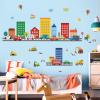 decalmile Transportation Construction Cars Vehicles Wall Decals Stickers view 3