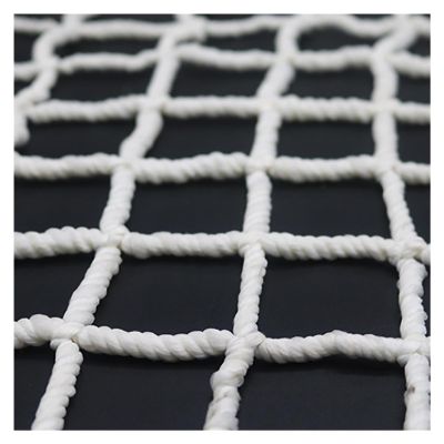 10/5cm Mesh Stairs Protection Children Anti-Fall Nets,White Construction Fall Protection Safety Netting Court Playground Fencing Rope,6mm Thick Balcony Anti-Fall Nets ( Color : 6mm-5cm Mesh , Size : 1