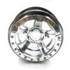 KEBEILEE CNC Aluminum wheel For PROLine 4.3"tire For LOSI DBXL & ARRMA Kraton 8S (silver) view 1