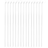 MECCANIXITY 30pcs 1x300mm (11.81 Inch) Steel Z Pull/Push Rods Parts for DIY RC Car Boat Airplane Helicopter Model Replacement, Silver view 1