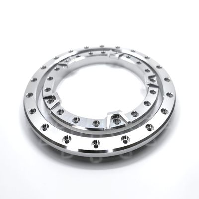 KEBEILEE CNC Alu Inner Outer beadlock Ring for PROLine PRO1015113 Road Tire & MX43 4.3" Tire (Silver)