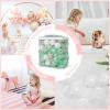 TRENDPLAY Star Ball Pit Balls for Toddlers - 200 Count Star Balls Different Shapes, Non-Toxic Plastic Balls for Boys Girls Festival Party Decoration, Pearl Green+Macaron Green view 4
