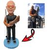 Custom Bobblehead Dog,Custom Pets Bobblehead,Custom Cat Bobblehead,Dog wedding caketopper,Bobble Head Gifts,Pets Birthday (Animal 11) view 2