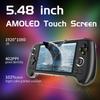 Doriteney RG556 Handheld Game Console 5.48-inch AMOLED Screen Android 13 OS Game Player 1080 * 1920 Resolution 8GB LPDDR4X Built-in 5500mAh Battery(Black) view 2