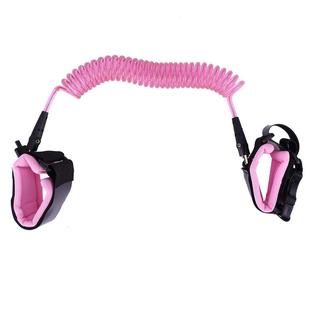 2.5M Baby Kids Anti Lost Wrist Leash with Safety Key Lock Child Toddler Harness Wristband, Perfect for Outdoor Activities, Comfortable and Durable Safety Wristband for Kids